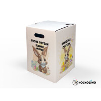 Desgin - Papphocker | "Frohe Ostern" | Handgezeichnet