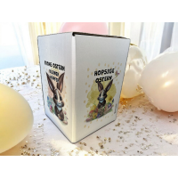 Desgin - Papphocker | "Frohe Ostern" | Handgezeichnet