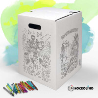 DIY-Ausmal-Papphocker | "Erntedankfest"