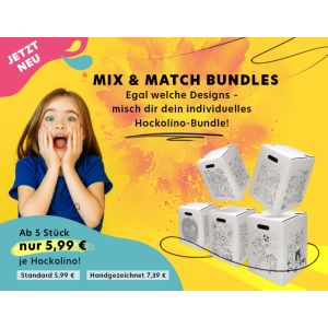 DIY-Ausmal-Papphocker | "Tierische Klinik"