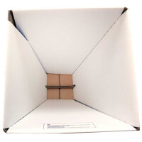 Hockolino | DIY-Ausmal-Papphocker | Roboter Mandala | 300x300x420 mm #1