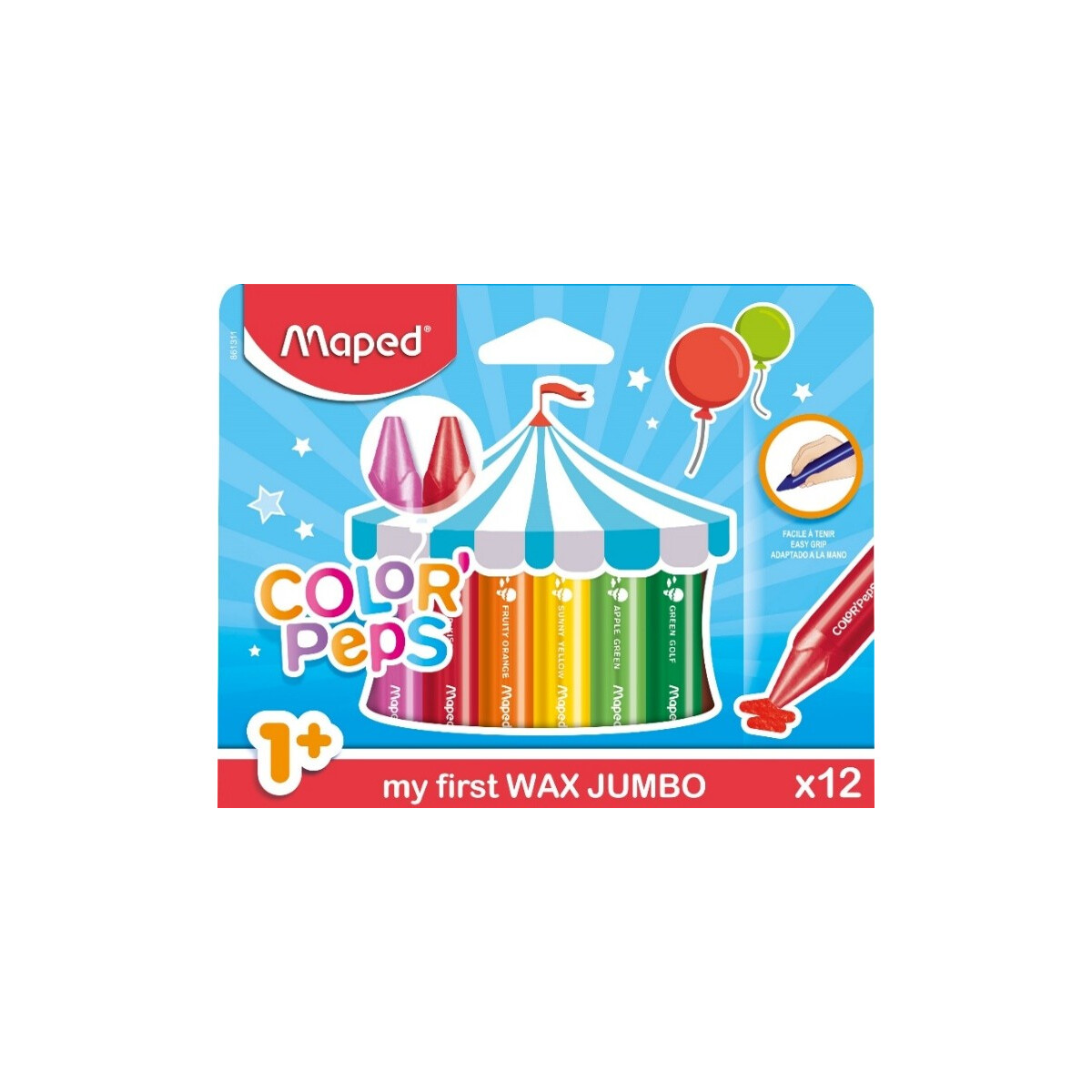 Wachsmalstifte Wax Jumbo